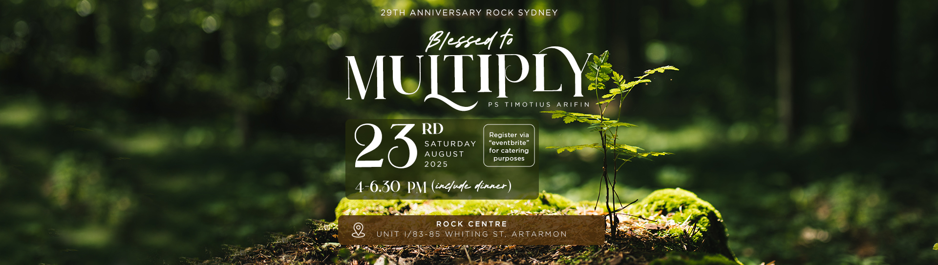 ROCKSydney 29th Anniversary Saturday Service